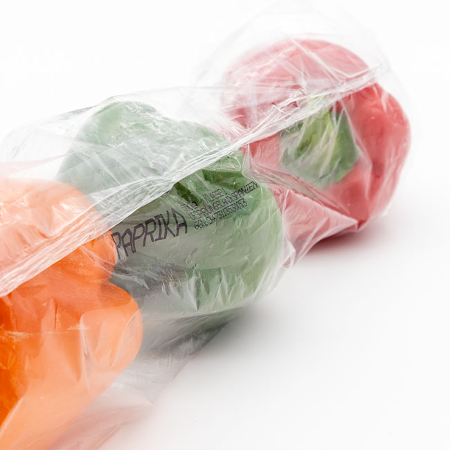 Kennzeichnung von Folienverpackung mit CIJ-Druck