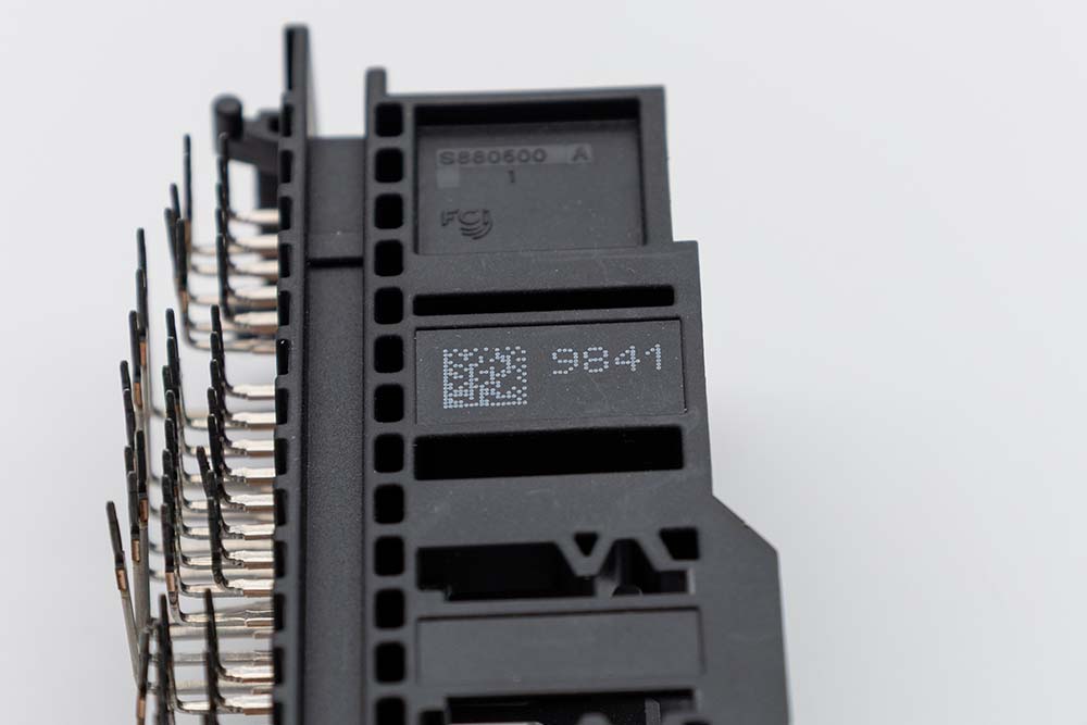 Produktkennzeichnung Data Matrix Code mit einem CIJ-Drucker