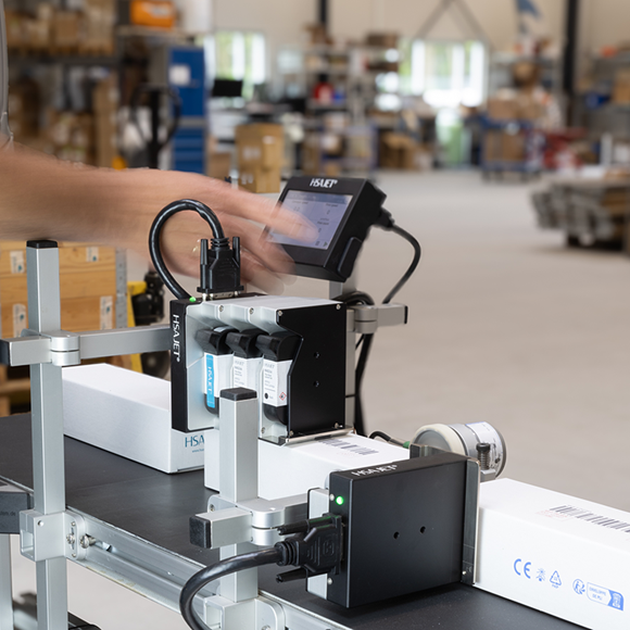 Verpackungsbeschriftung mit einem Thermal Inkjet