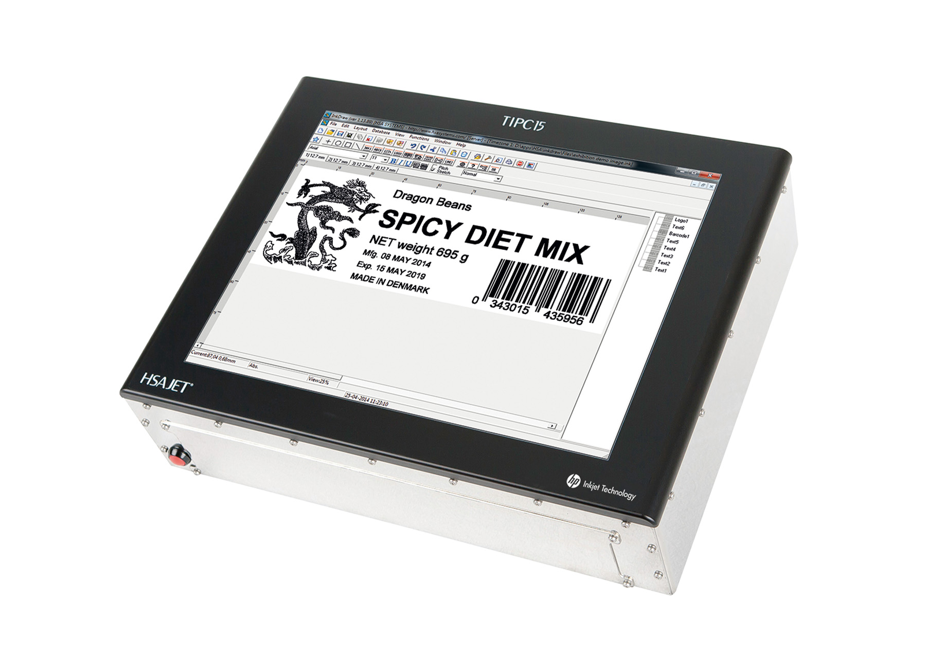 HSAJET Touch Industrie PC