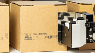 Hochauflösender druck auf Kartonverpackungen
