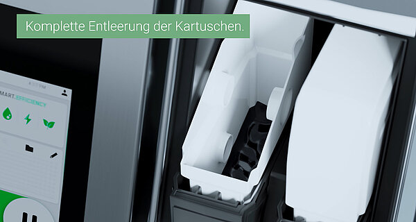 Smart.Efficiency: entleerende Kartusche