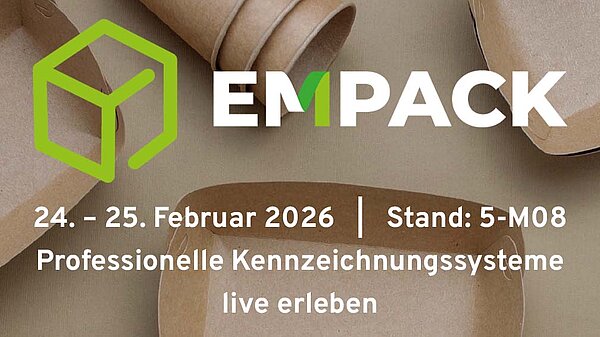 WOLF-Signiertechnik auf der Verpackungsmesse EMPACK 2026