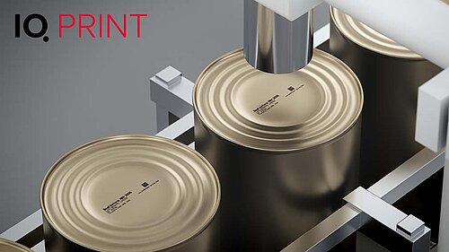 IQPrint: Beschriftung von Dosen