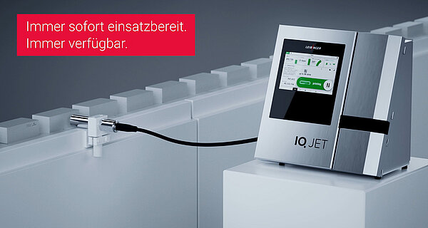IQPrint: IQJET immer einsatzbereit
