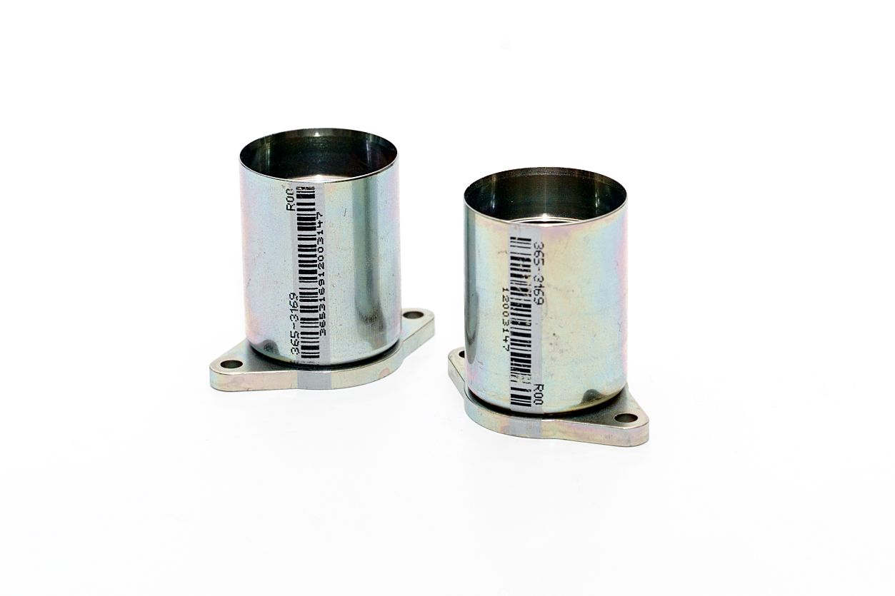 Beschriftungsbeispiel Mit Barcodes gekennzeichnete Flanschfittings
