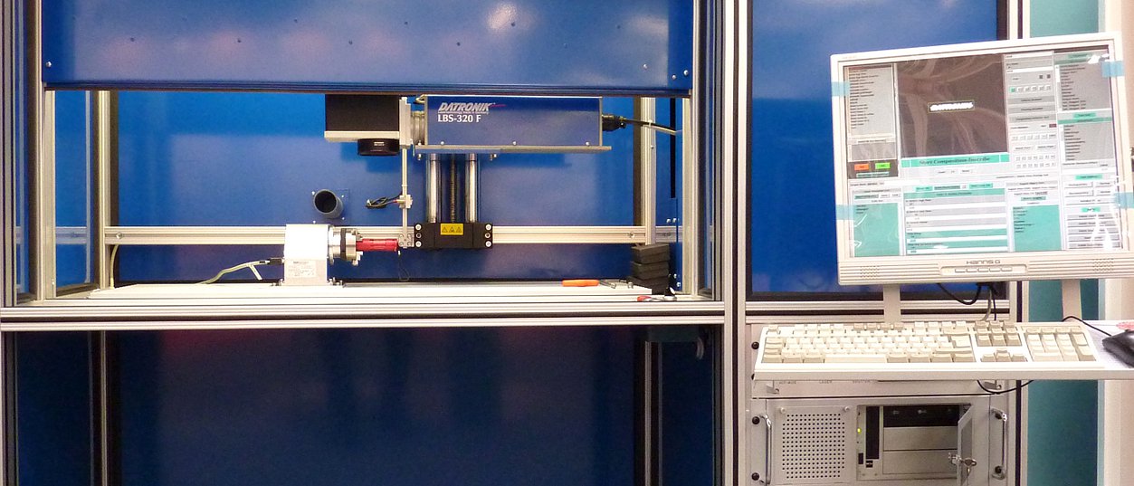 Platzsparende Arbeitsstation Compact Lasersystem LBS 300