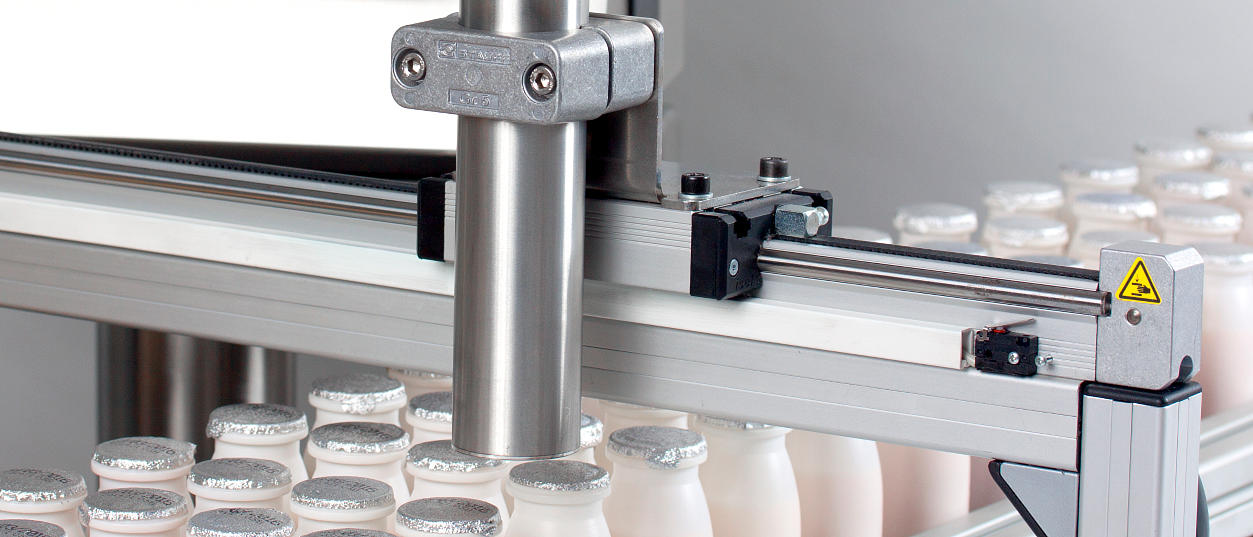 Automatisiertes Traversensystem Leibinger JETmotion Traversensystem