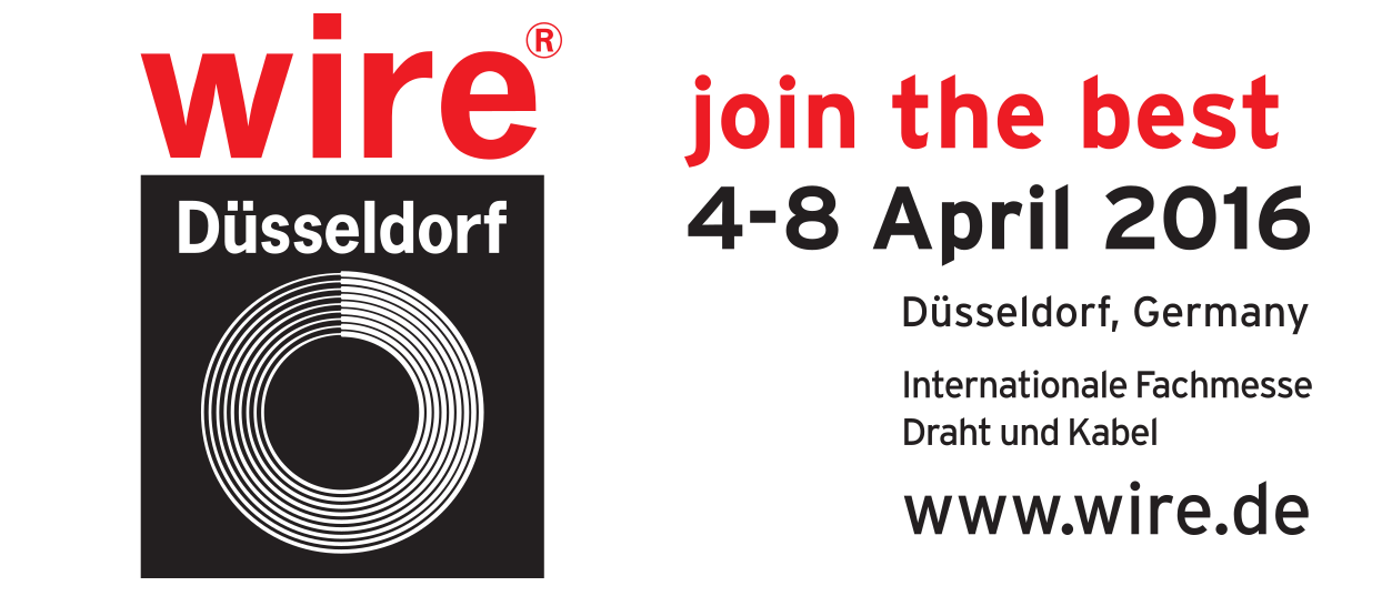WOLF-Signiertechnik auf der wire 2016 wire Düsseldorf, Internationale Fachmesse Draht und Kabel